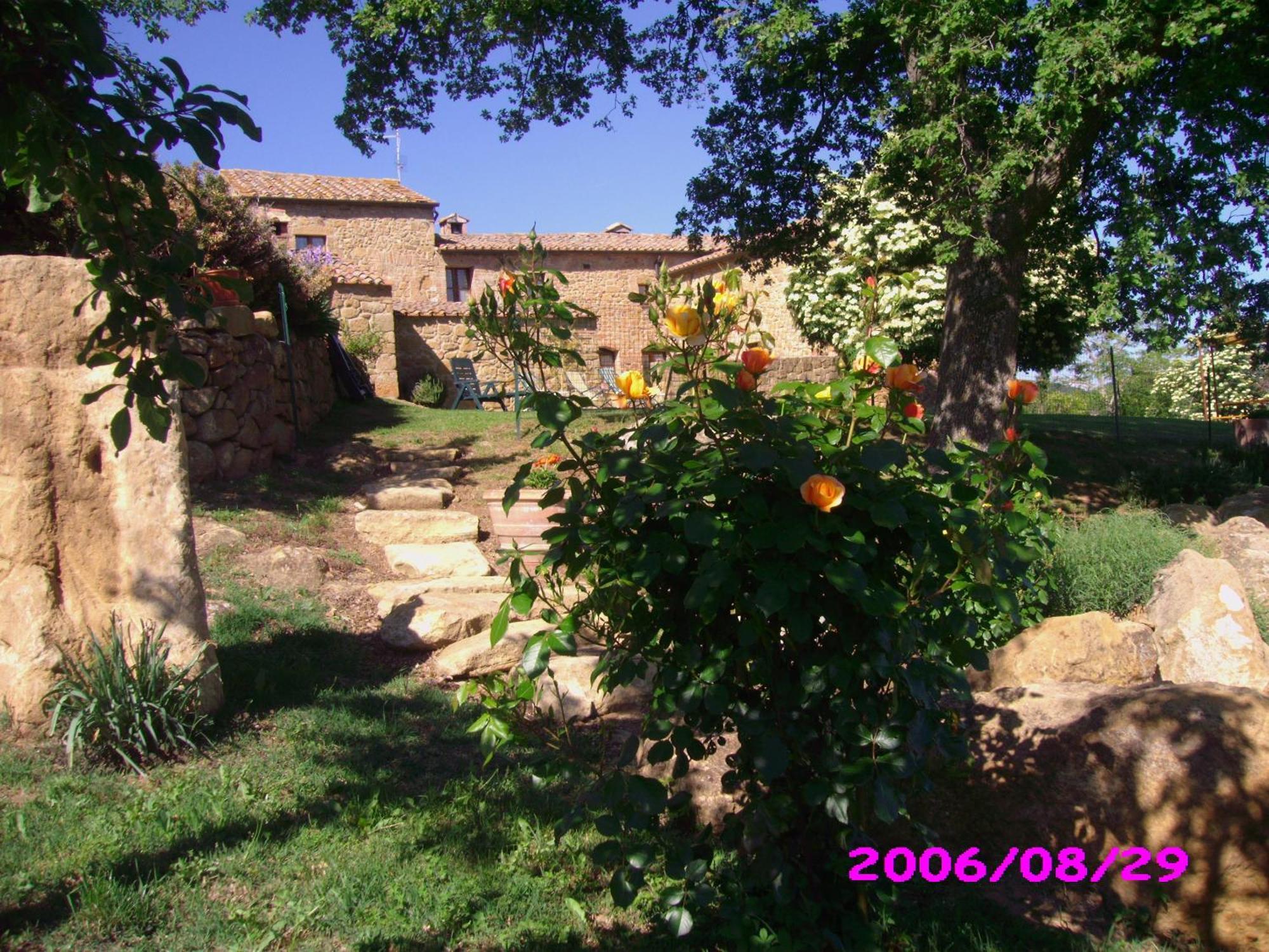 Villa Fonte All'Oppio Con Area Piscina Recintata ピエンツァ エクステリア 写真