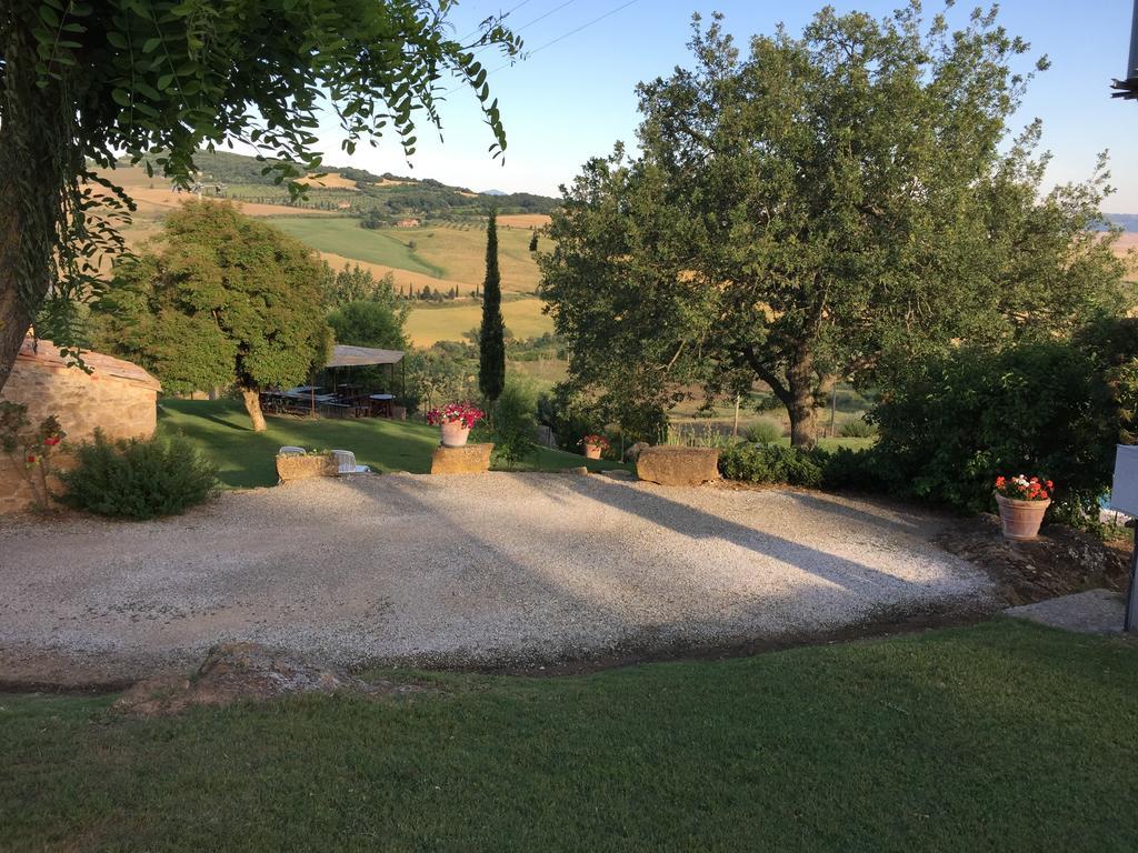 Villa Fonte All'Oppio Con Area Piscina Recintata ピエンツァ エクステリア 写真