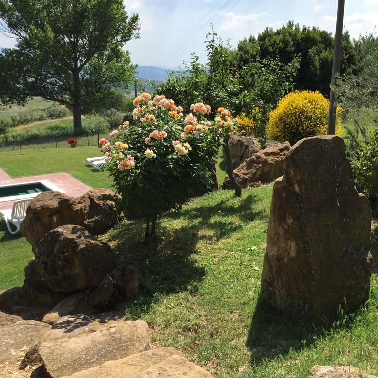 Villa Fonte All'Oppio Con Area Piscina Recintata ピエンツァ エクステリア 写真