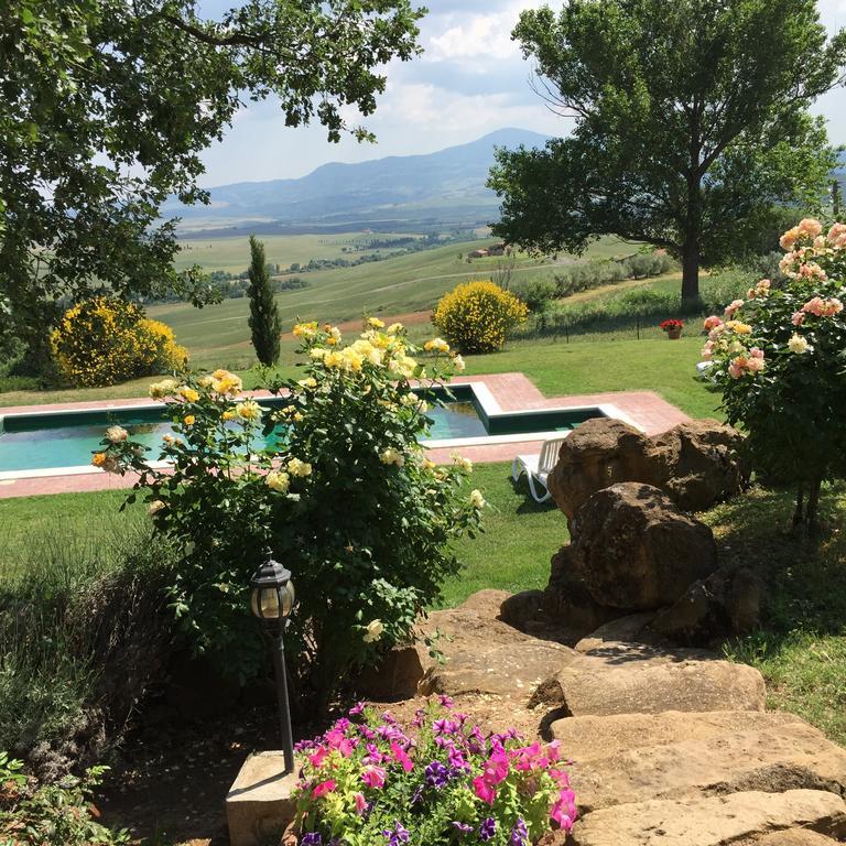 Villa Fonte All'Oppio Con Area Piscina Recintata ピエンツァ エクステリア 写真