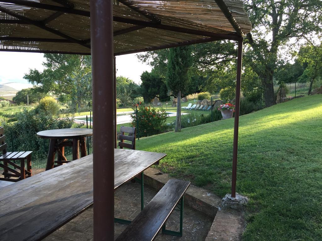 Villa Fonte All'Oppio Con Area Piscina Recintata ピエンツァ エクステリア 写真