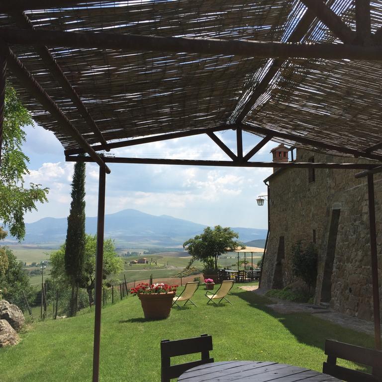 Villa Fonte All'Oppio Con Area Piscina Recintata ピエンツァ エクステリア 写真